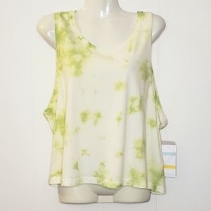 NWT ZELLA TIE DYE CROP TOP SIZE XL